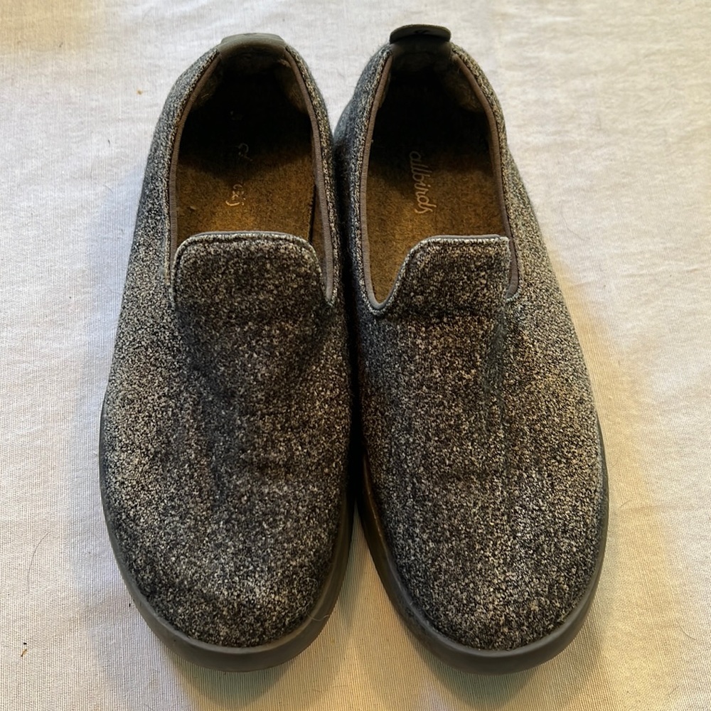 Allbirds 9W grey on grey slip-on
